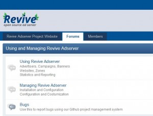 Revive Adserver Community Forums