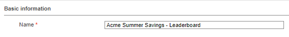 Add a new banner, enter the banner name Add a new banner, enter the banner name