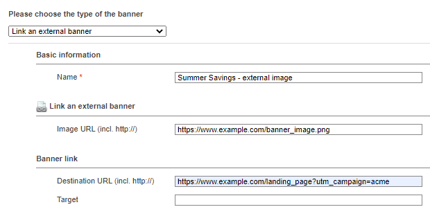 How to use Banner Types in Revive Adserver