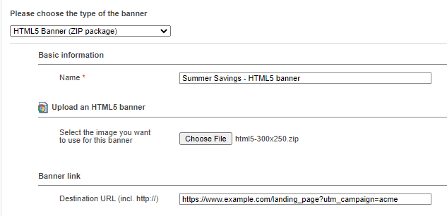HTML5 player for Video and Audio ads plugin for Revive Adserver