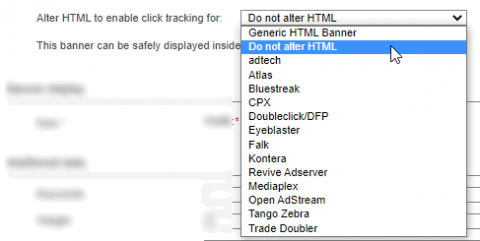 How to create an HTML banner in Revive Adserver